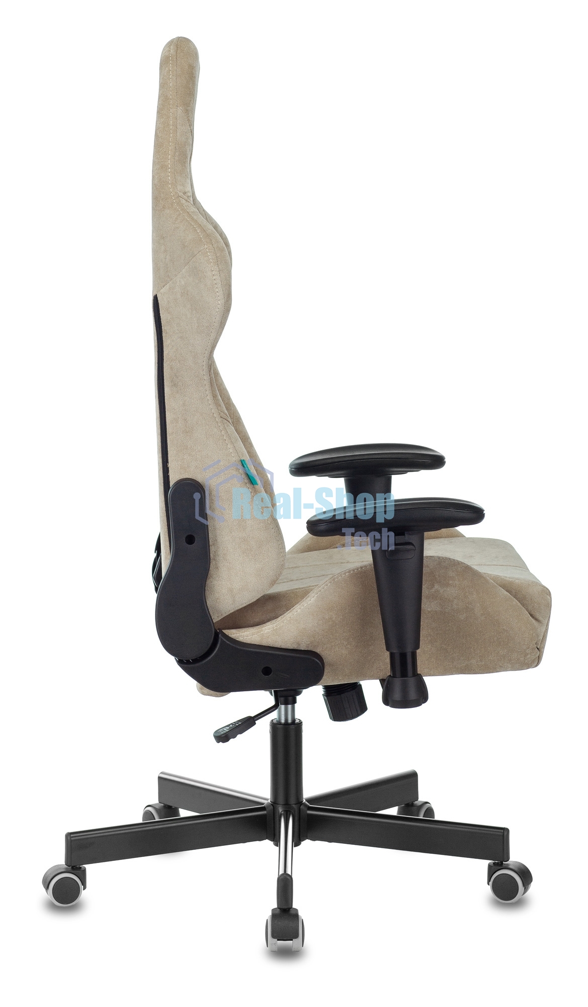 Кресло игровое Бюрократ VIKING KNIGHT LT21 FABRIC песочный крестовина металл/пластик