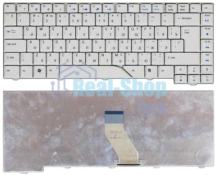 Клавиатура для ноутбука Acer Aspire 4520 4720 5520 5720 белая