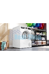 Сушильная машина Bosch WQG1420AME белый, 9 кг, сушка - конденсационная, программ - 15, 59.8 x 84.2 x 64.8 см