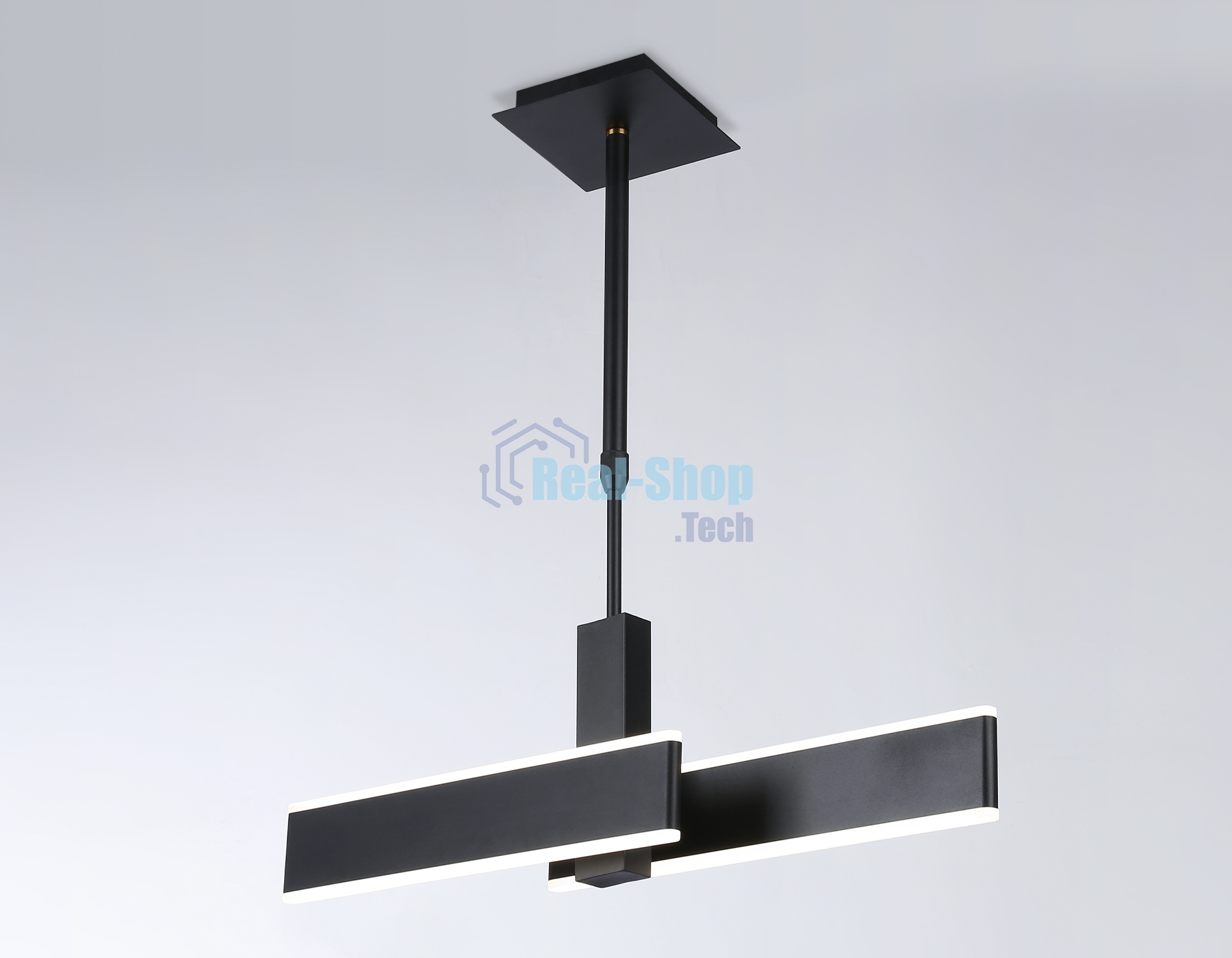 Светильник Ambrella light FA6667 BK черный 42W 3000K-6400K 640*30*900 (Без ПДУ)