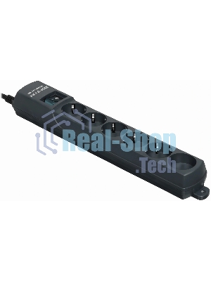 Сетевой фильтр Pilot S Max (5 euros + 1GP), 15A/3.5kVA, automatic, 7 m, graphite
