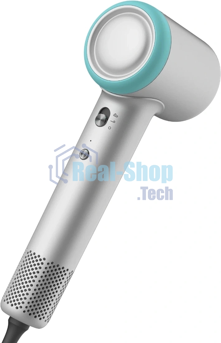 Фен Deerma DEM-CF51W серый, 1400 Вт, компактный, ионизация