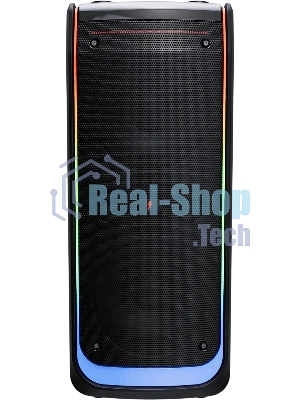 Колонка портативная Ural Молния 10000 черный 1000W 1.1 BT/3.5Jack/USB-C 20м 8000mAh