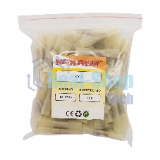 Соединительная гильза изолированная термоусаживаемая Rexant L-52 мм 4-6 мм² (ГСИ-т 6.0/ГСИ-т 6,0-4,0) желтая