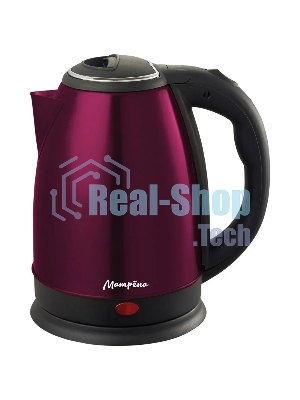 Чайник Матрена MA-002 электрический (1,8 л) стальной бордовый