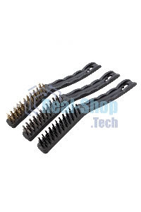 Набор щеток Matrix, 3 шт., металлические с пластмассовой ручкой, большие