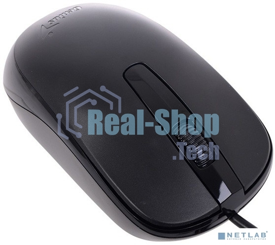 Мышь проводная Genius DX-120 черный, 1000 dpi, USB, кнопки - 3