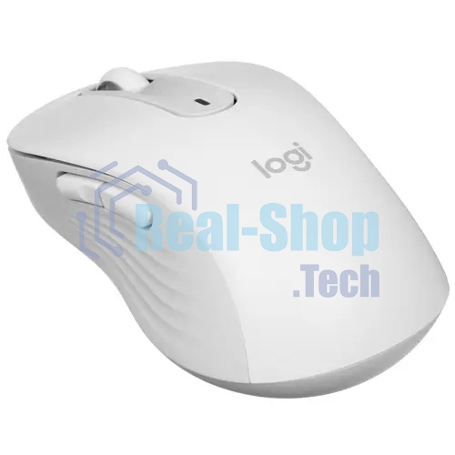 Мышь беспроводная Logitech Signature M650 белый, 4000 dpi, радиоканал, Bluetooth, USB, кнопки - 5