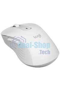 Мышь беспроводная Logitech Signature M650 белый, 4000 dpi, радиоканал, Bluetooth, USB, кнопки - 5