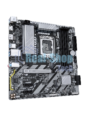 Материнская плата Gigabyte B860M D3HP, LGA 1851, Intel B860, 4xDDR5, 4xSATA, 2xM.2, 1xPCIe 5.0 x16, 2xPCIe x1, 1xHDMI, 1xDP, 1x 1Gb LAN, 3xUSB-A 3.2 Gen 1, 3xUSB-A 2.0, 1xUSB-C 3.2 Gen 1, 3x3.5 мм, 7.1, mATX