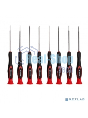 Набор отверток Matrix для точных работ универсальный, 8 шт., Crv