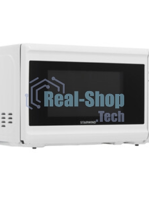 Микроволновая печь Starwind SWM5920 белый, 20 л, 700 Вт, переключатели - поворотный механизм