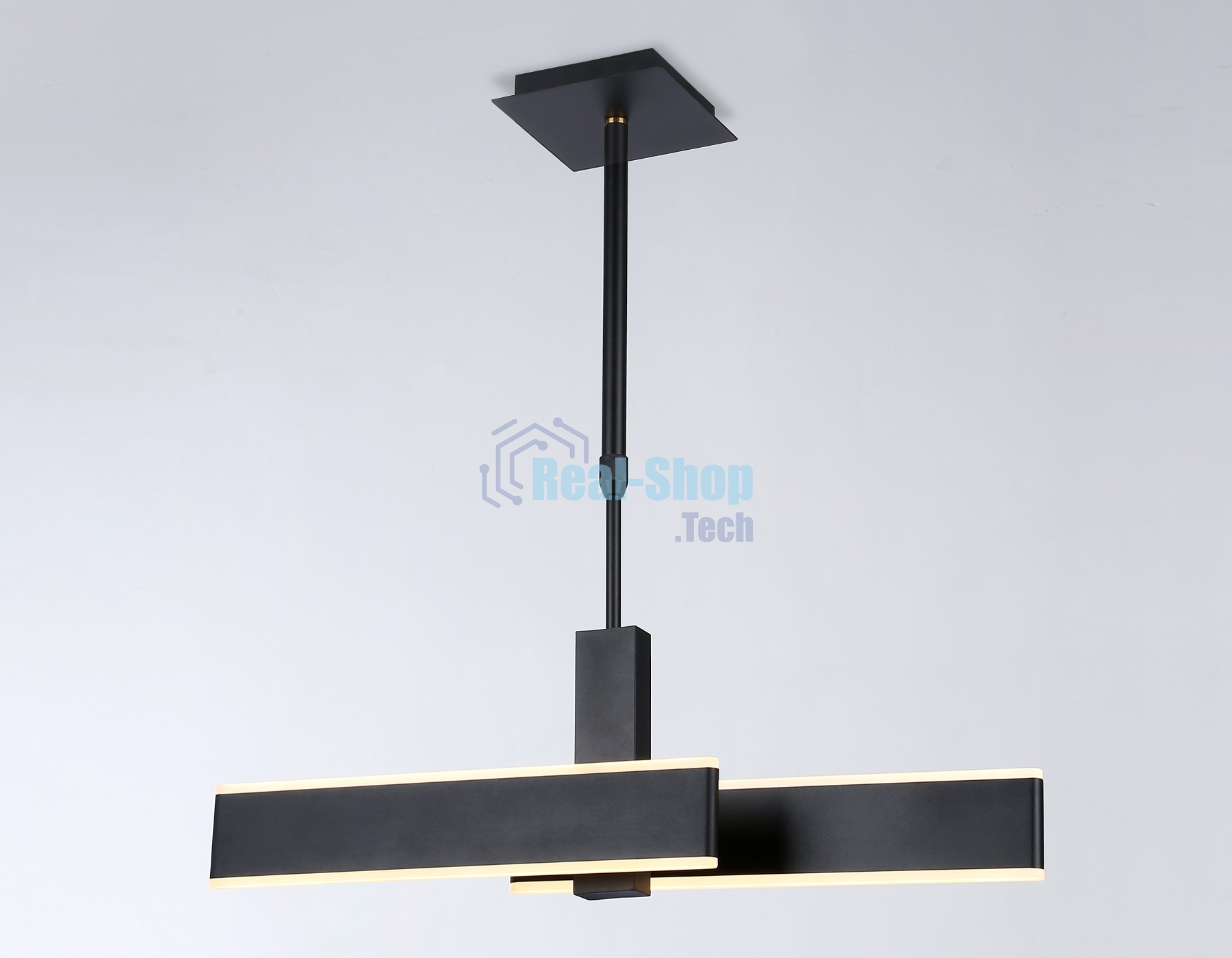 Светильник Ambrella light FA6667 BK черный 42W 3000K-6400K 640*30*900 (Без ПДУ)