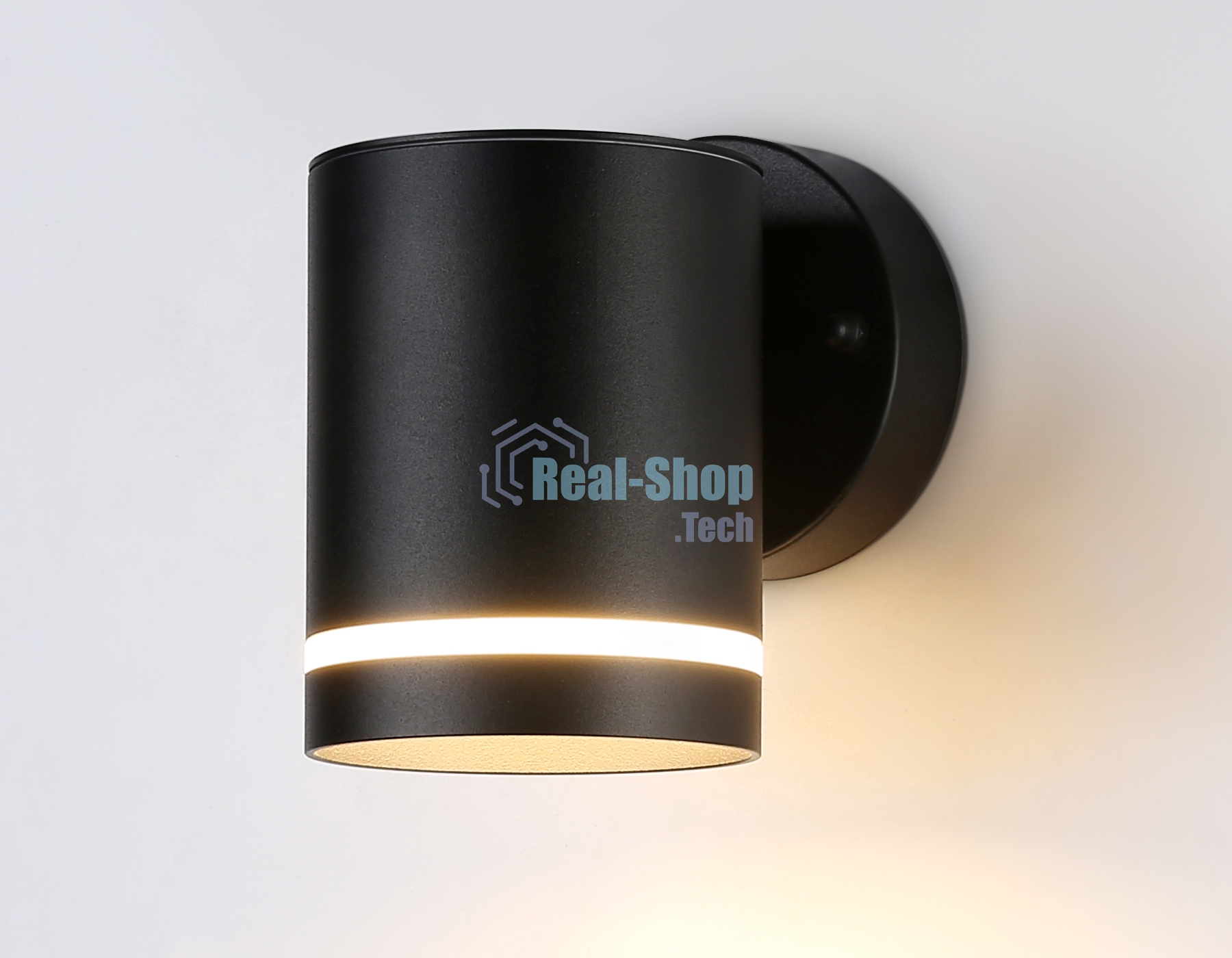 Светильник Ambrella light ST3327 BK черный IP54 GX53 max 15W 110*85*125