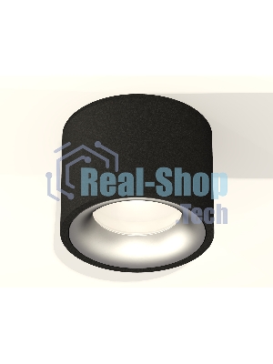 Светильник Ambrella Light XS7511023 SBK/MCH черный песок/хром матовый MR16 GU5.3 (C7511, N7013)