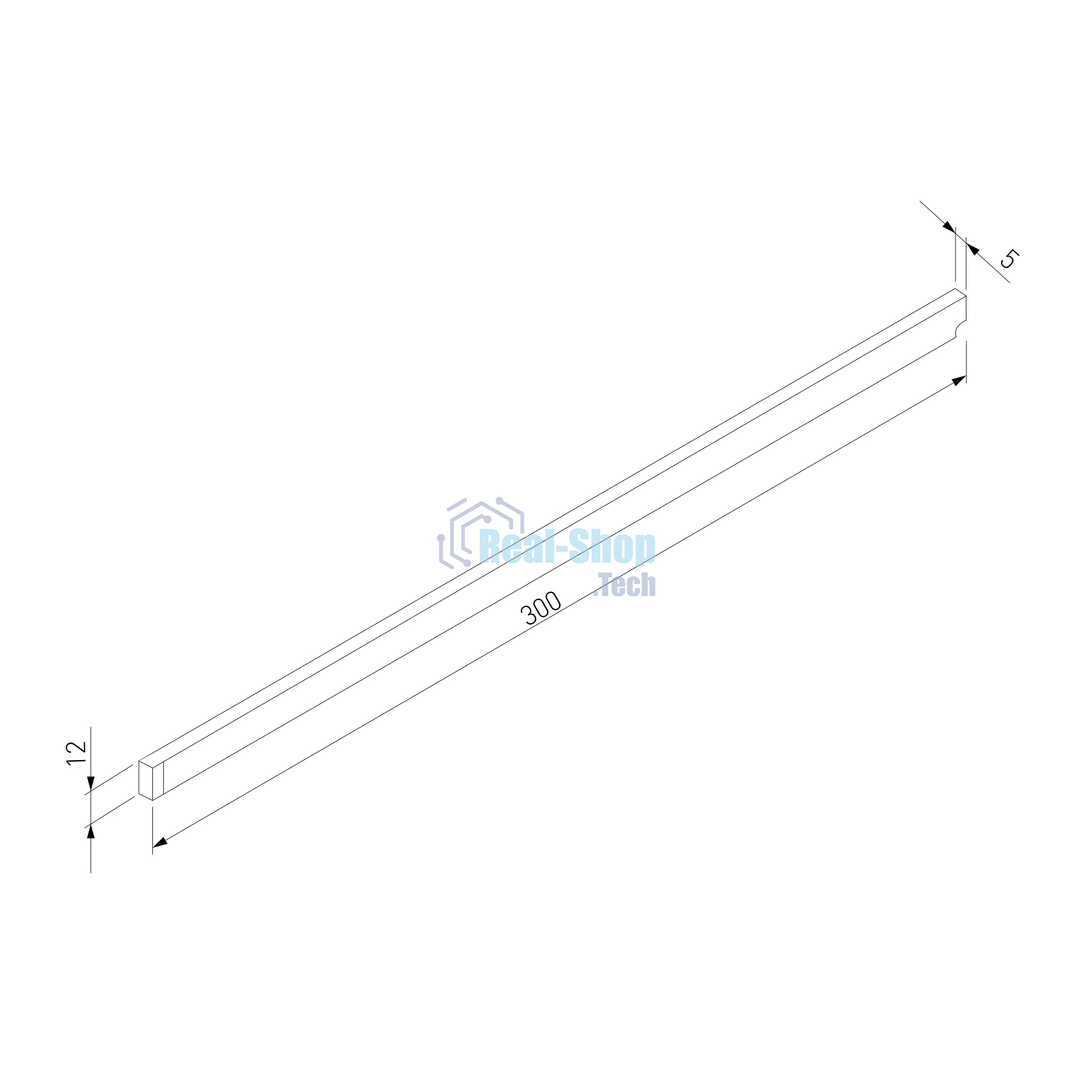 Трековый светильник Mini Magnetic 5W 3000K (черный) 85162/01
