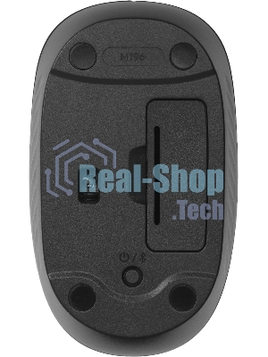 Мышь беспроводная Logitech M196 графитовый, 1000 dpi, Bluetooth, кнопки - 3