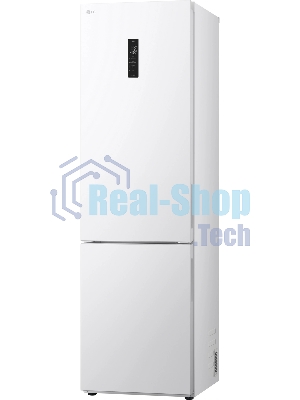 Холодильник LG GC-B509AQQW белый двухкамерный 277/110л морозилка снизу, No Frost