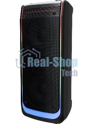 Колонка портативная Ural Молния 10000 черный 1000W 1.1 BT/3.5Jack/USB-C 20м 8000mAh