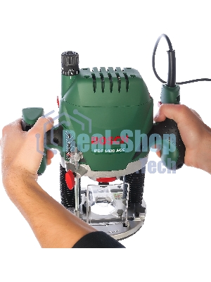 Фрезеры Bosch POF 1400 ACE 060326C820 Фрезерная машина 1400 Вт, 11000–28000 об/мин, 55мм, 3.5 кг