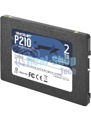 Накопитель SSD Patriot P210, 2Tb, SATA III, 2.5