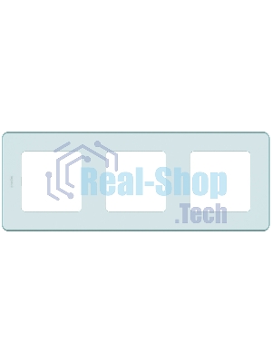 Рамка 3 поста мятный Inspiria