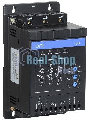Устройство плавного пуска IEK ONI SFB 3Ф 380В 2,2кВт 4,5A Uупр 110-220В