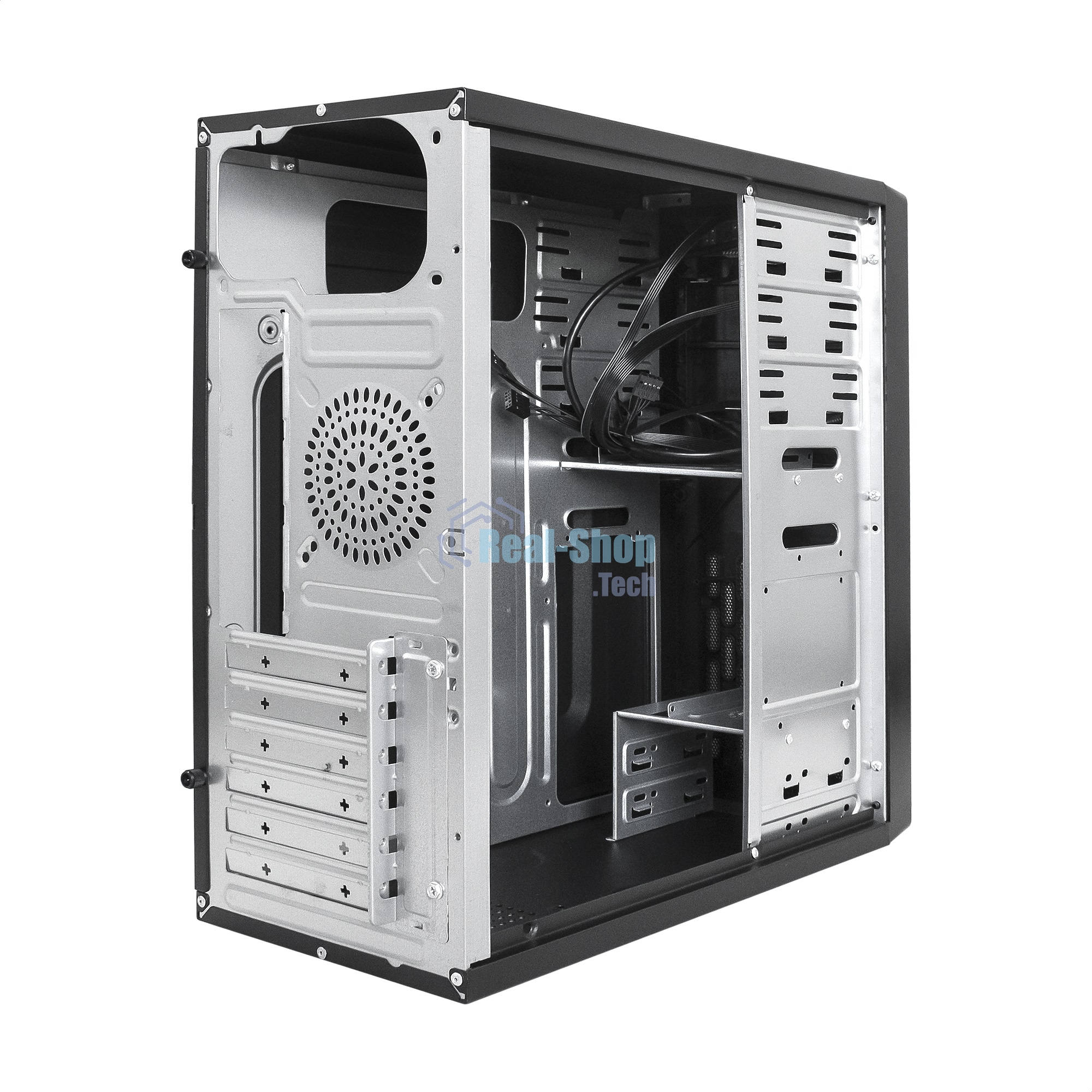 Компьютерный корпус Miditower ExeGate CP-606U-AB600 (ATX, AB600 с вент. 8см, 1хUSB/1хUSB 3.0, аудио)