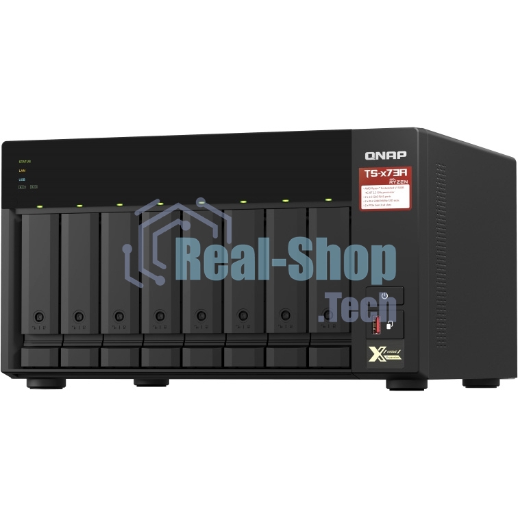 Сетевое хранилище без дисков SMB QNAP TS-873A-8G NAS, 8 trays 3,5