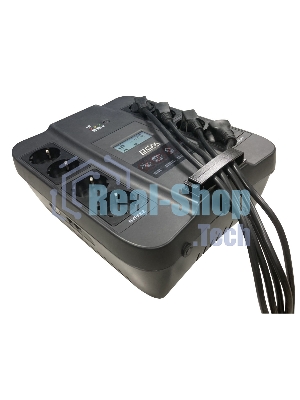 Источник бесперебойного питания Powercom Spider SPD-750U USB LCD 450Вт 750ВА черный