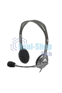 Гарнитура проводная Logitech Headset H110 grey (981-000472/981-000271)