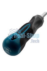 Отвертка Gross 12119 SL8,0 x 150 мм S2, трехкомпонентная рукоятка