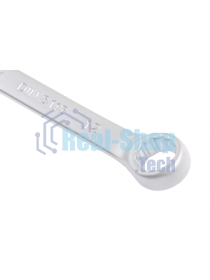 Ключ комбинированный Matrix, 12 мм, CrV, матовый хром