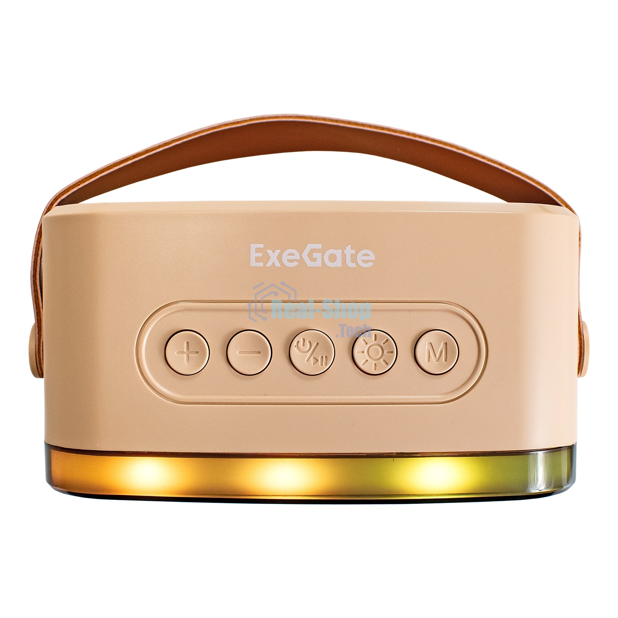 Караоке-система ExeGate Bro 330 Bluetooth 8 Вт бежевый