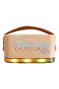 Караоке-система ExeGate Bro 330 Bluetooth 8 Вт бежевый