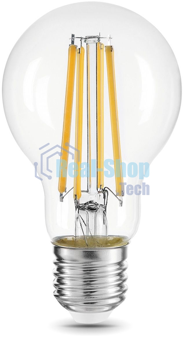 Лампа cветодиодная Gauss Filament А60 15W 1400lm 2700К Е27 LED 1/10/40