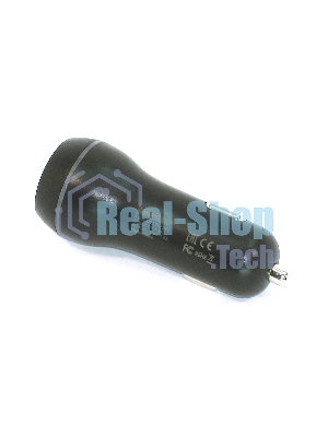 Автомобильное зарядное устройство AMPERIN CCB-1USB USB DC 5V 3.0A/9V 2A/12V 1.5A черный