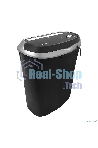 Шредер ГЕЛЕОС УМ30-4, DIN P-4 (4 ур-нь секр.), фрагмент 3,8х35мм, 15-17 (70г/м2), CD/пл.карты/скрепки/скобы, 30 литров