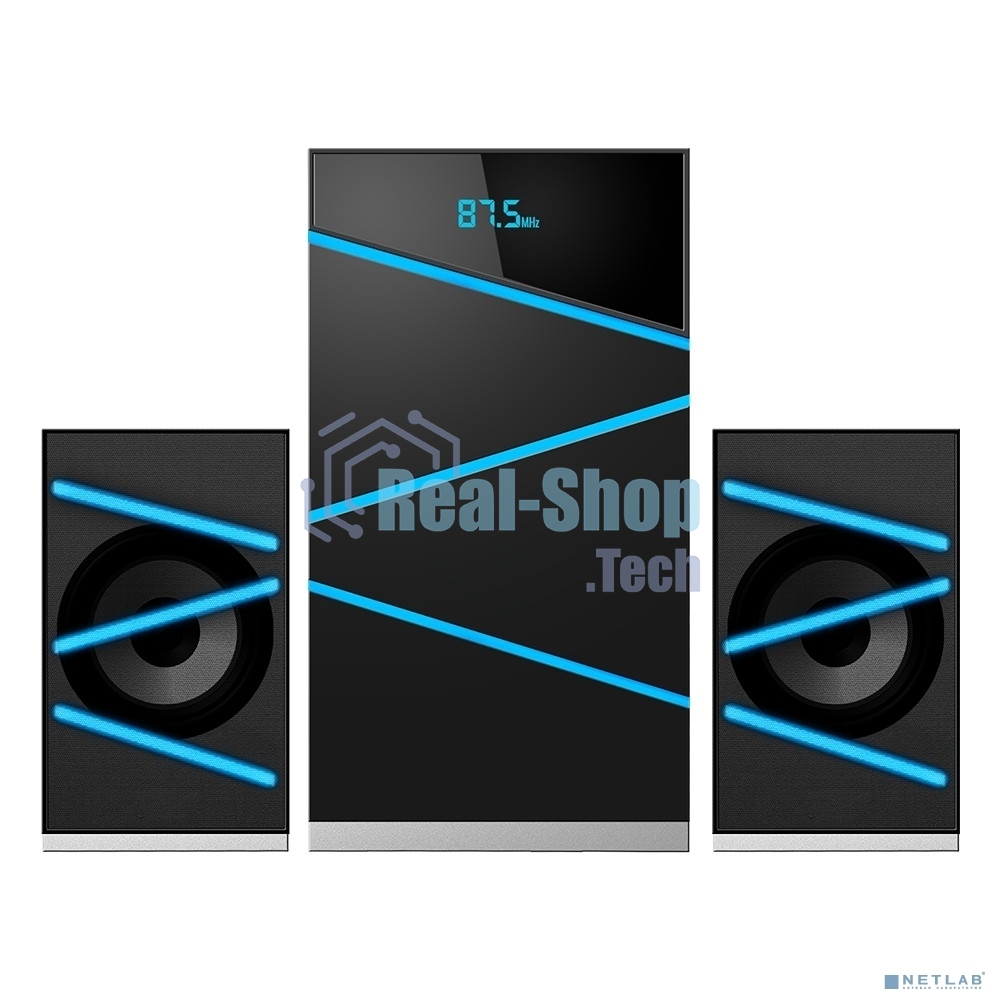 Акустическая система 2.1, 60W/BT/USB/SD/FM/ДУ GM-420