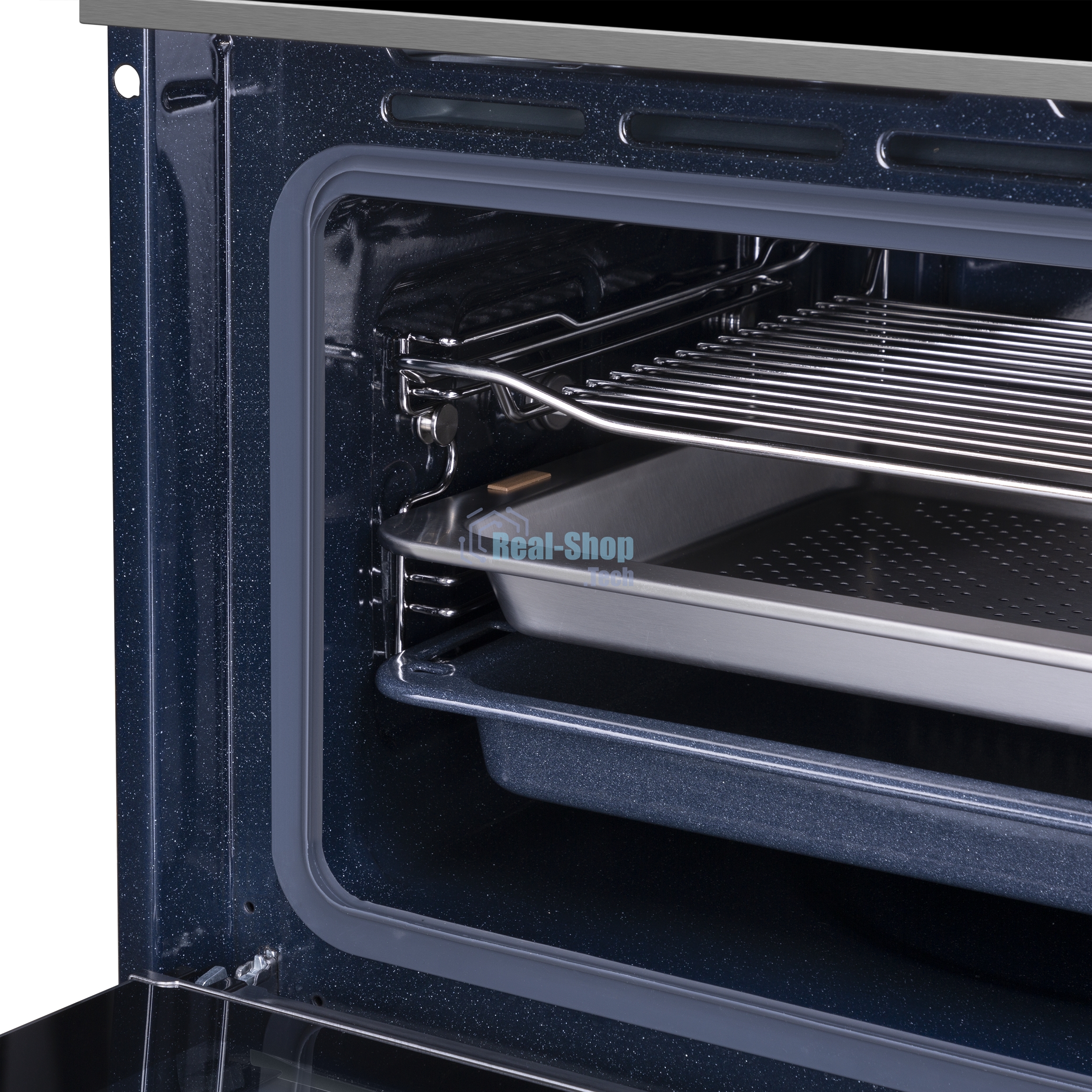 Духовой Шкаф электрический с паром Maunfeld MCMO5016STGB
