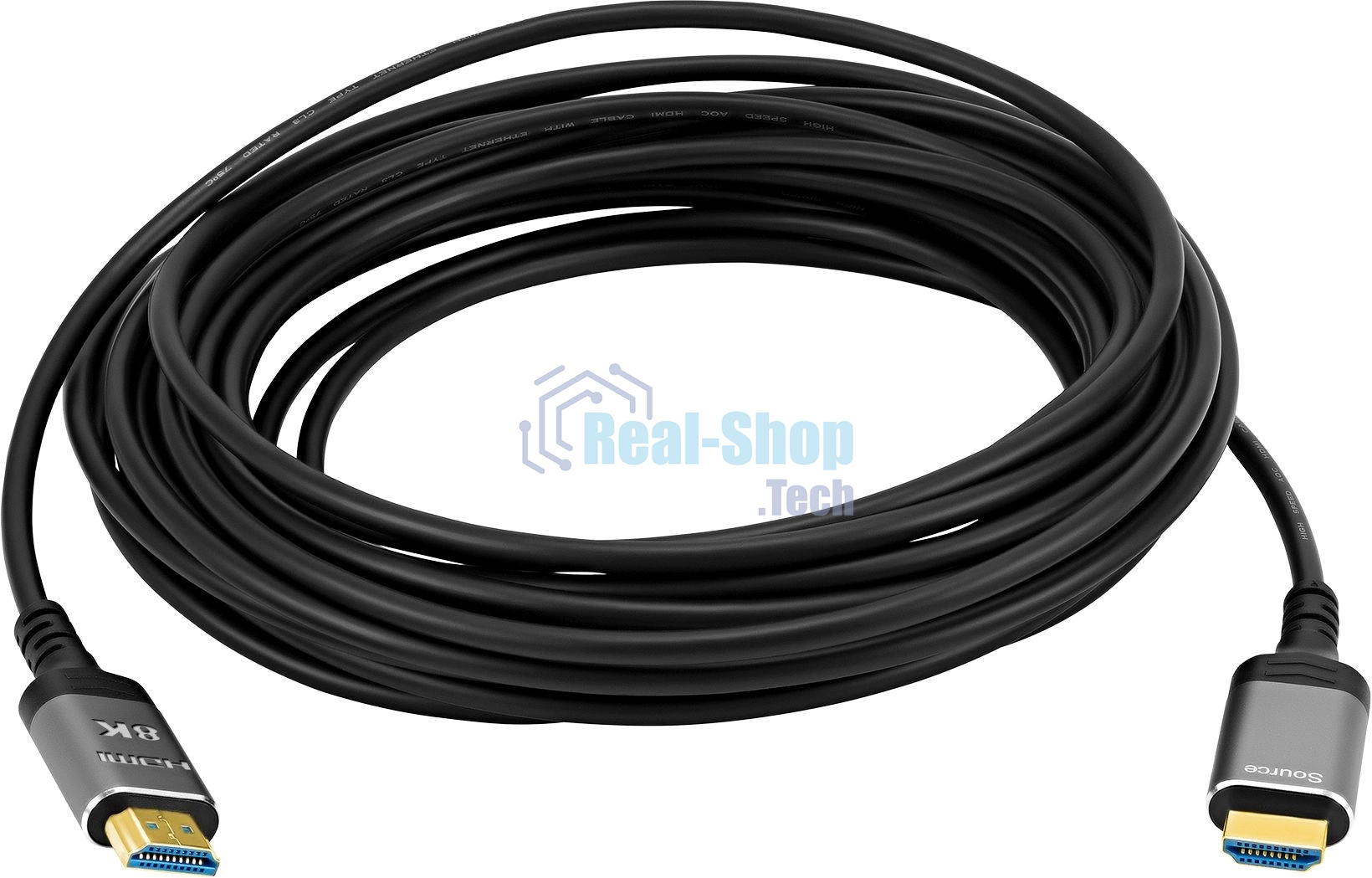 Кабель аудио-видео Digma HDMI (m)/HDMI (m) 10м. позолоч.конт. черный (HDMI-AOC2.1-10)