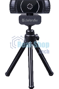 Веб-камера Defender G-lens 2590 черный (3,7МП, QHD 2K 1440p, 86,1°)