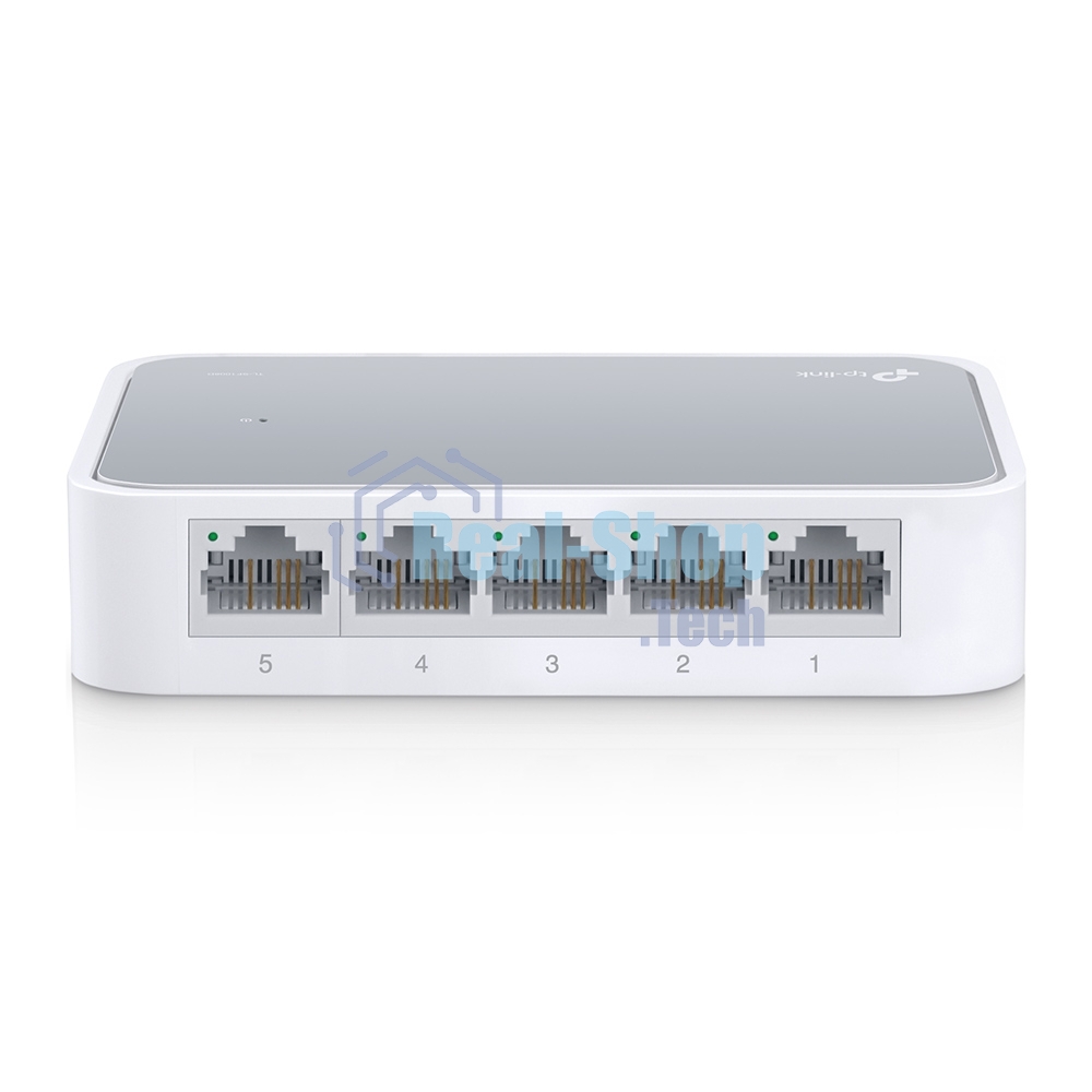 Коммутатор TP-Link SOHO TL-SF1005D Коммутатор 5-port 10/100M mini Desktop Switch, 5 10/100M RJ45 ports, Plastic case