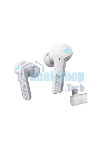 Гарнитура беспроводная ASUS R55ES ROG CETRA TWS SPEEDNOVA WHT/UN (90YH03Y0-BTUA10)