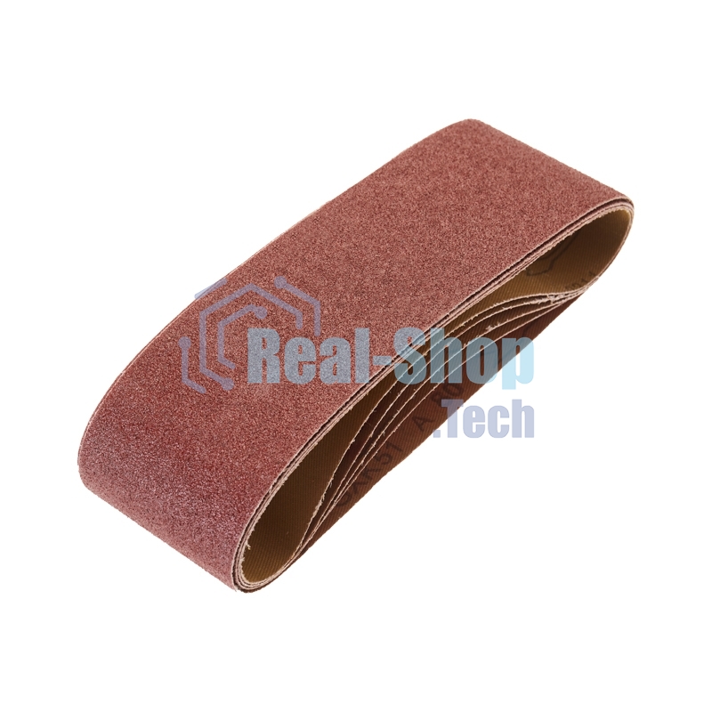 Лента шлифовальная бесконечная Kranz 75х533мм, P80 (5 шт/уп)