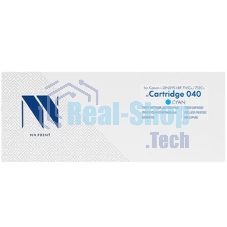 Картридж лазерный NVPrint совместимый NV-040 Голубой для Canon i-SENSYS LBP 710Cx/712Cx (5400k)