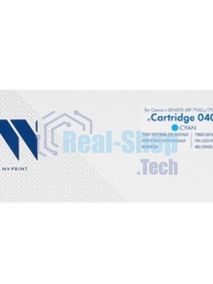 Картридж лазерный NVPrint совместимый NV-040 Голубой для Canon i-SENSYS LBP 710Cx/712Cx (5400k)