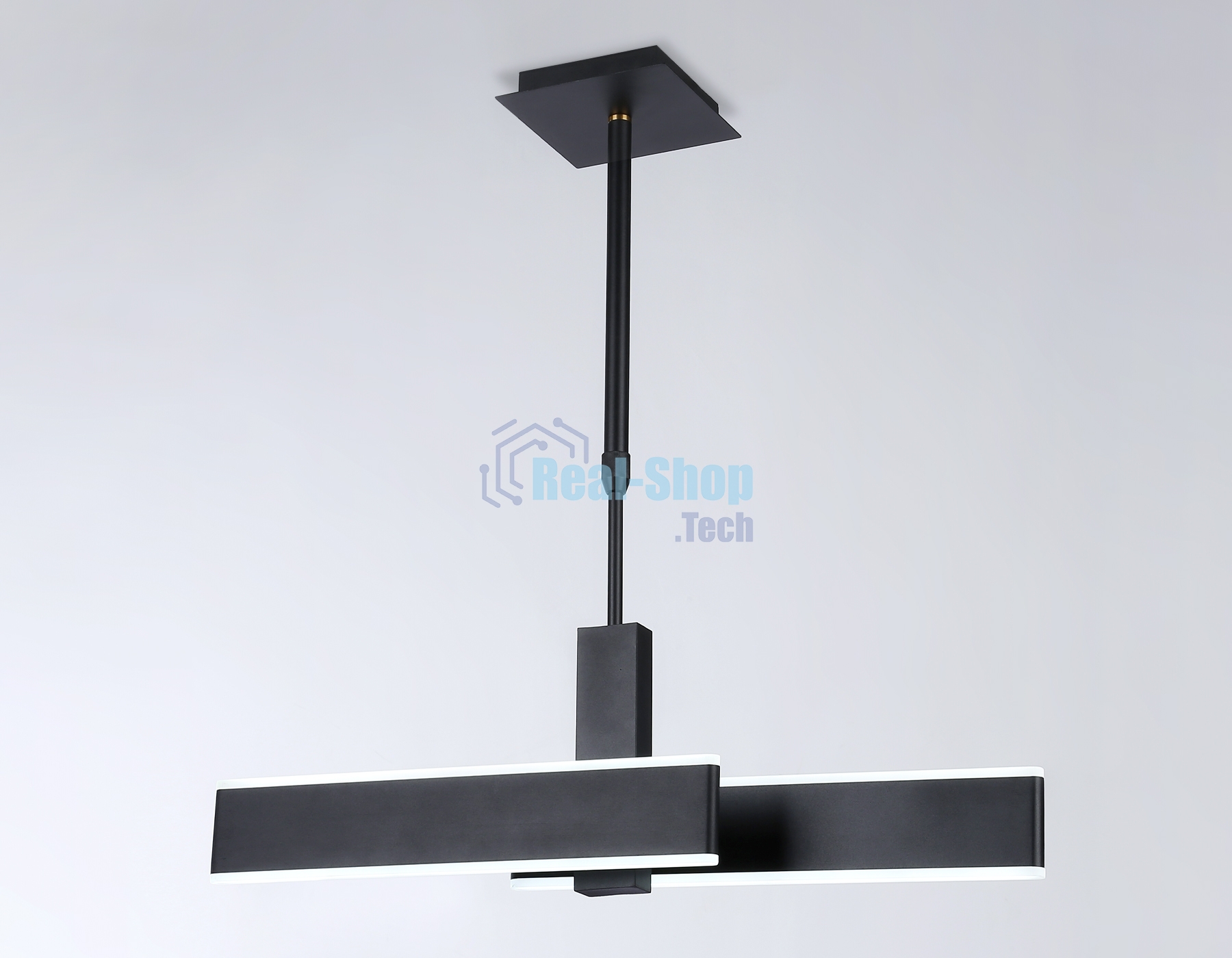 Светильник Ambrella light FA6667 BK черный 42W 3000K-6400K 640*30*900 (Без ПДУ)