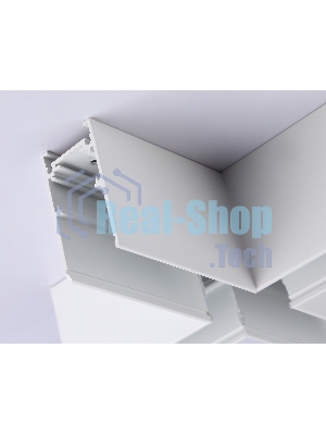 GL3375 WH белый коннектор X-образный для накладного шинопровода 170*170*53.7
