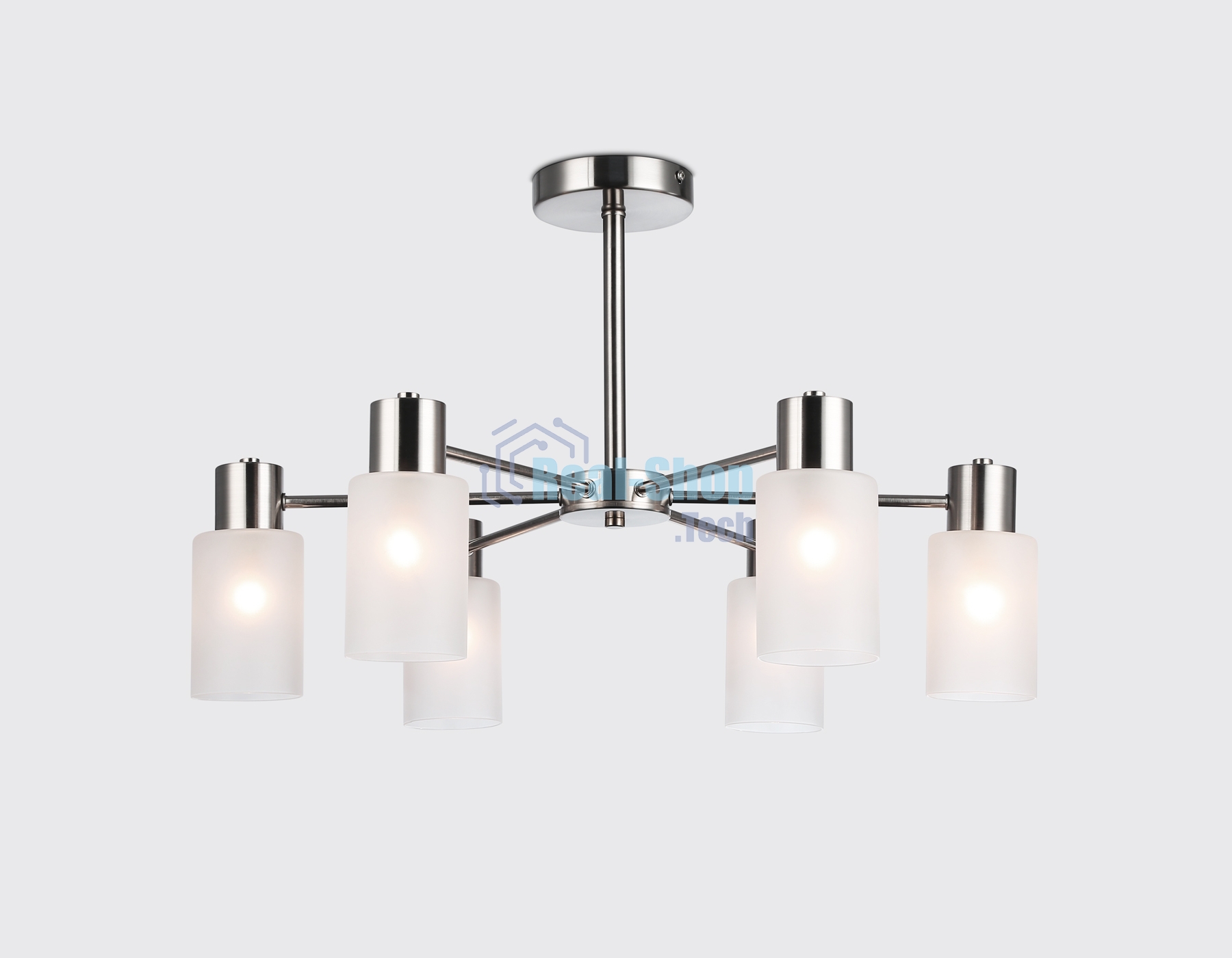 Светильник Ambrella light TR9572/6 SN сатин E14*6 max 40W 620*620*385